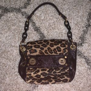MILLY CHEETAH LEATHER PURSE!!!